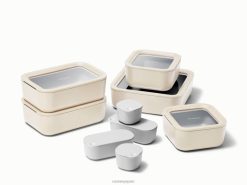 utensilios de cocina conjunto de almacenamiento de alimentos crema Caraway 8XDR205