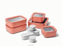 utensilios de cocina conjunto de almacenamiento de alimentos perracota Caraway 8XDR210