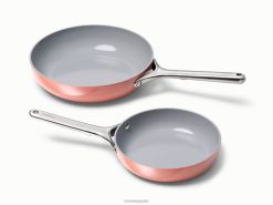 utensilios de cocina dúo de sartén perracota Caraway 8XDR13