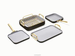 utensilios de cocina juego de cubiertos negro Caraway 8XDR55