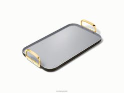 utensilios de cocina plancha de doble quemador negro Caraway 8XDR87