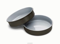 utensilios de cocina sartén circular negro Caraway 8XDR138