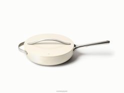 utensilios de cocina sartén crema Caraway 8XDR33