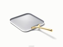 utensilios de cocina sartén cuadrada blanco Caraway 8XDR72
