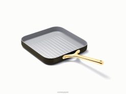 utensilios de cocina sartén cuadrada para parrilla negro Caraway 8XDR79