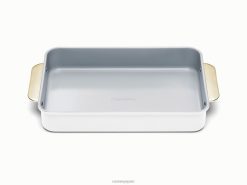 utensilios de cocina sartén rectangular blanco Caraway 8XDR175
