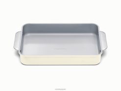 utensilios de cocina sartén rectangular crema Caraway 8XDR167