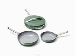 utensilios de cocina trío de sartén sabio Caraway 8XDR4